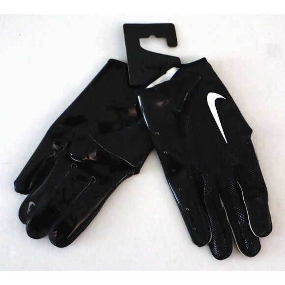 Nike DX4522-091 Men Sz 3XL Black / White Vapor Jet Wide-Receiver Football Gloves - Picture 2 of 4